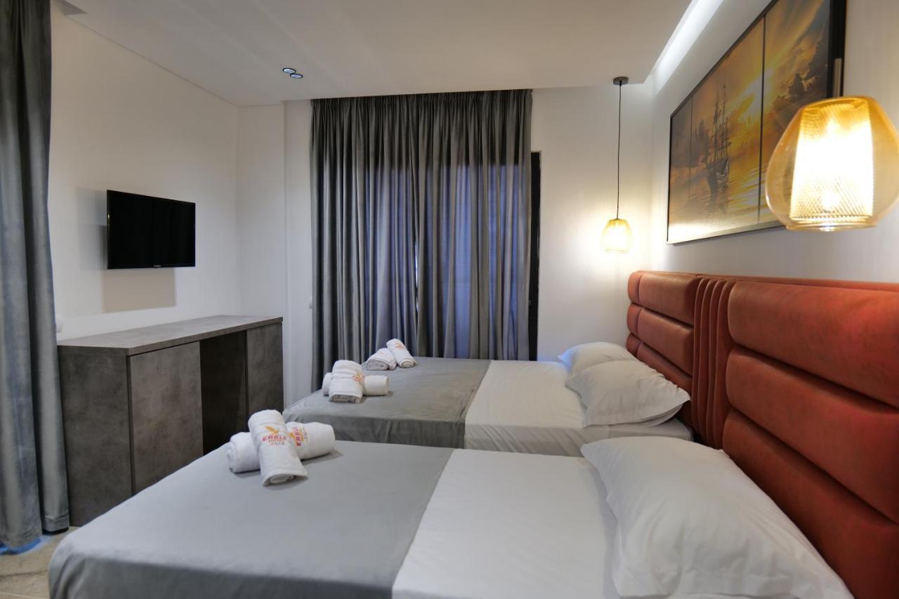 Hotel Eagle Ksamil Bagian luar foto