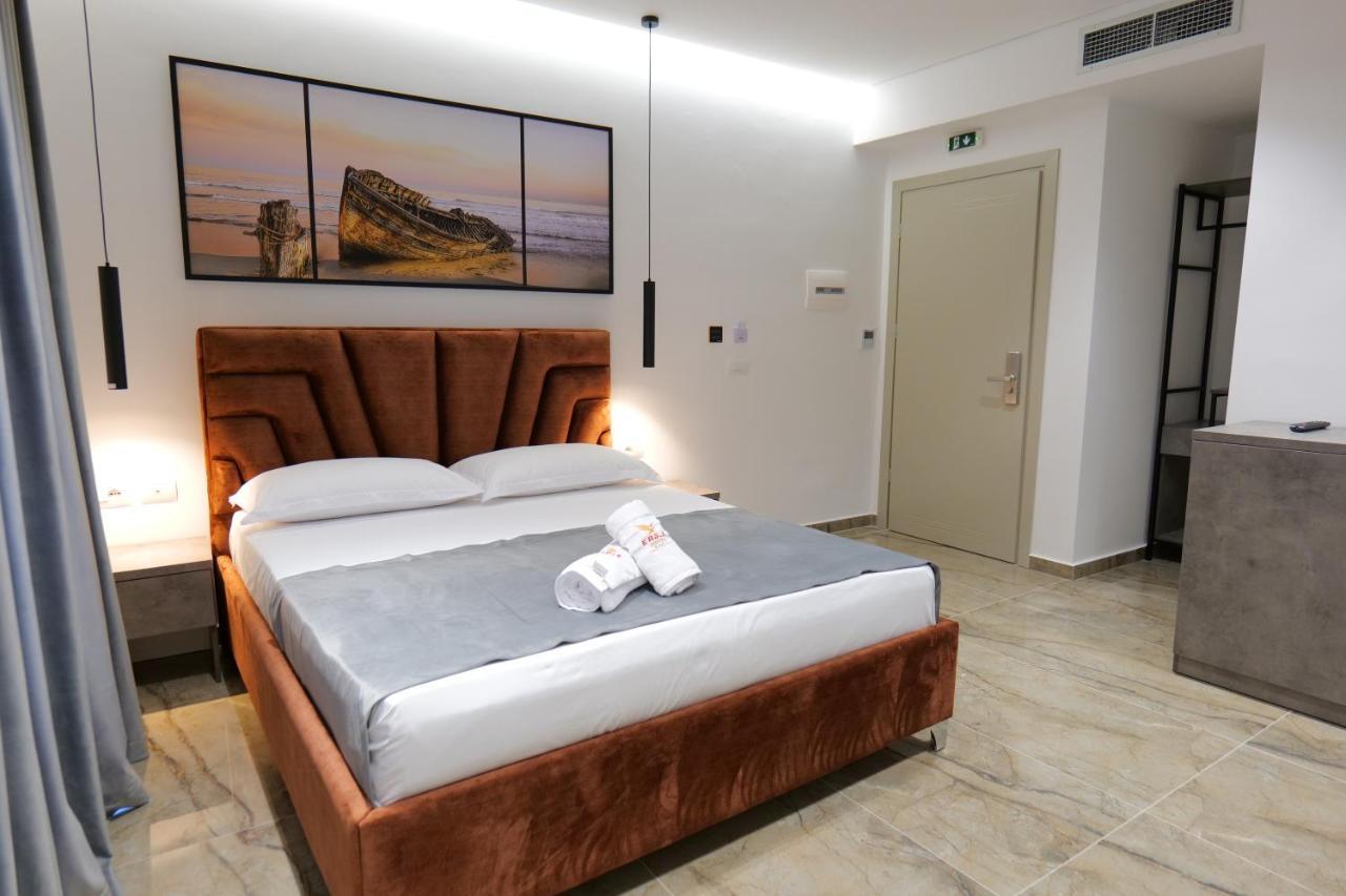 Hotel Eagle Ksamil Bagian luar foto