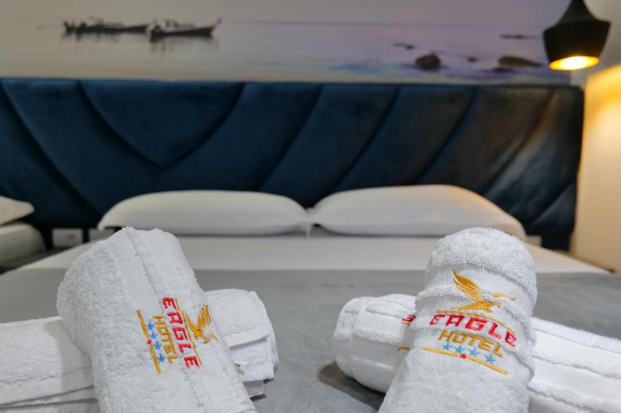 Hotel Eagle Ksamil Bagian luar foto