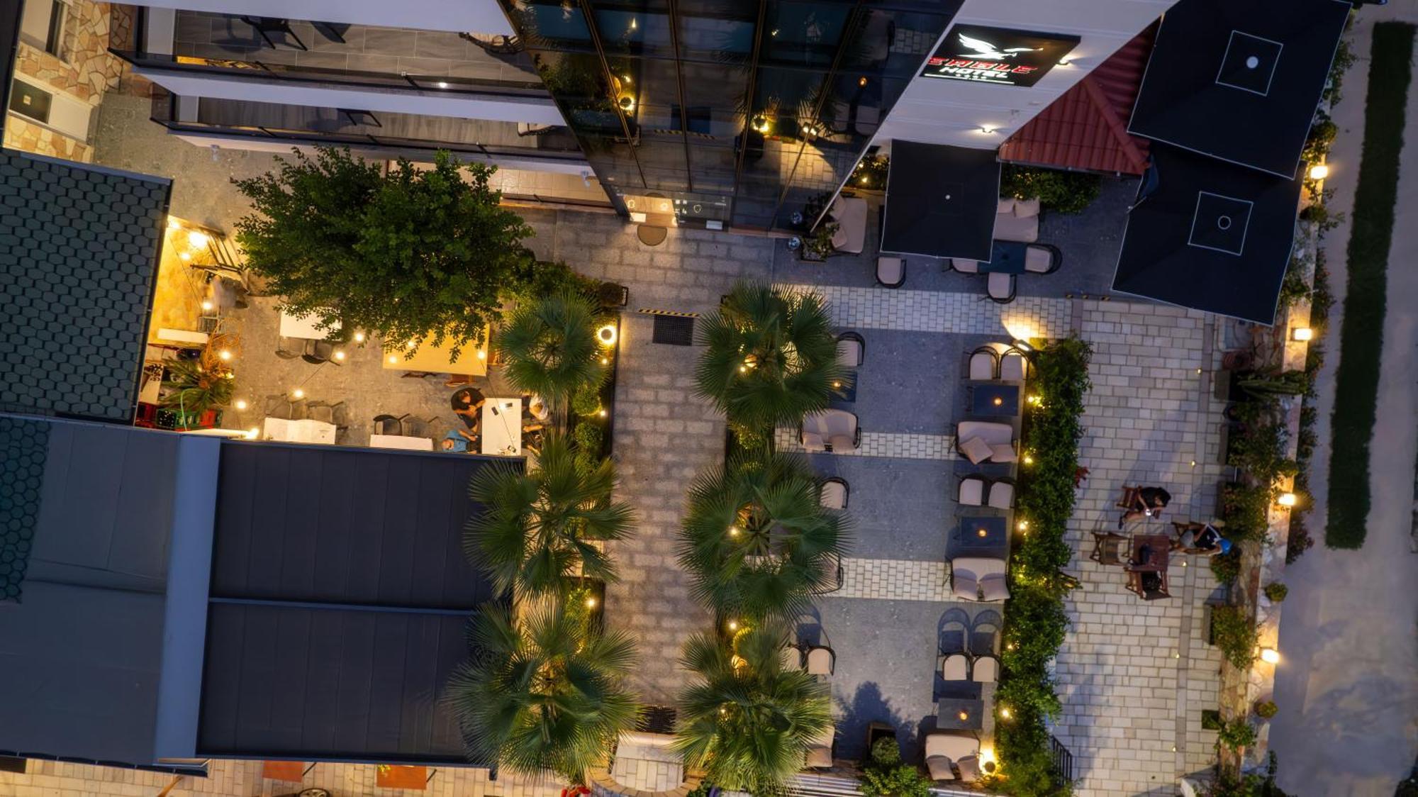 Hotel Eagle Ksamil Bagian luar foto