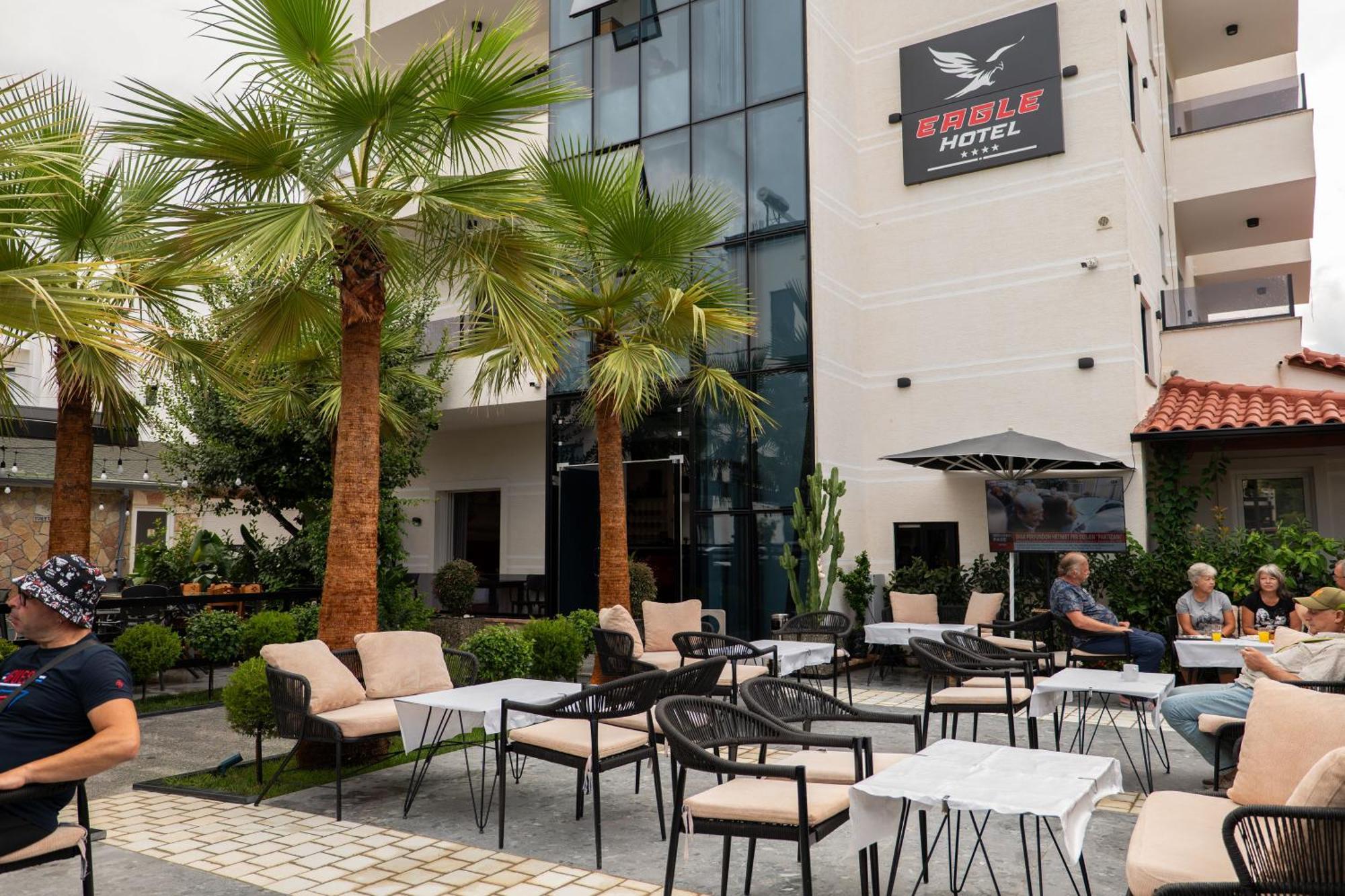 Hotel Eagle Ksamil Bagian luar foto