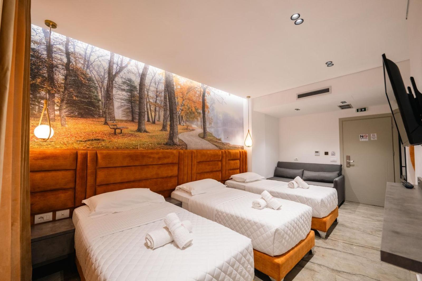 Hotel Eagle Ksamil Bagian luar foto