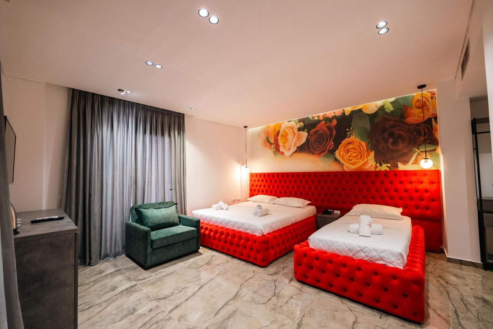 Hotel Eagle Ksamil Bagian luar foto