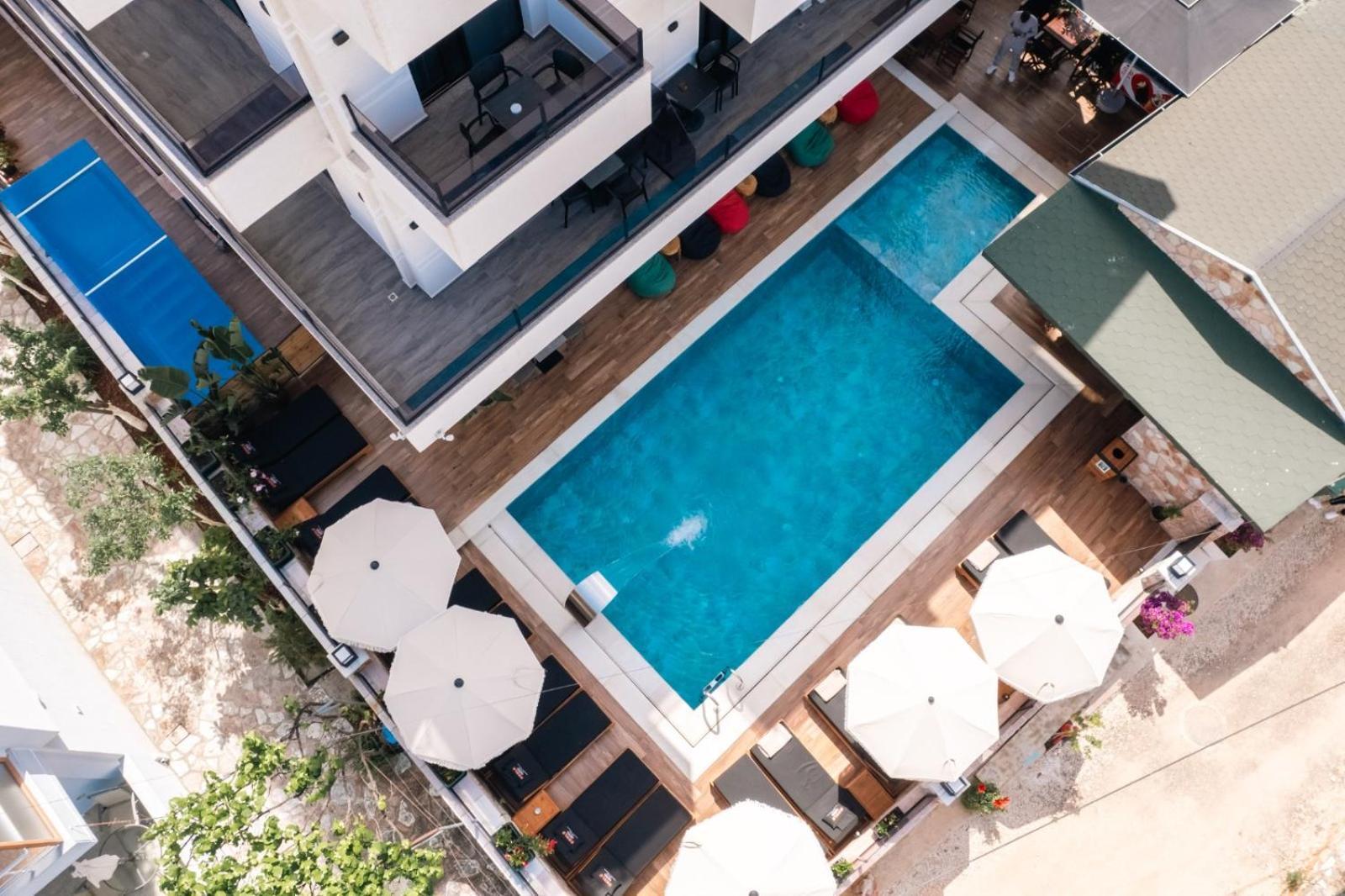 Hotel Eagle Ksamil Bagian luar foto