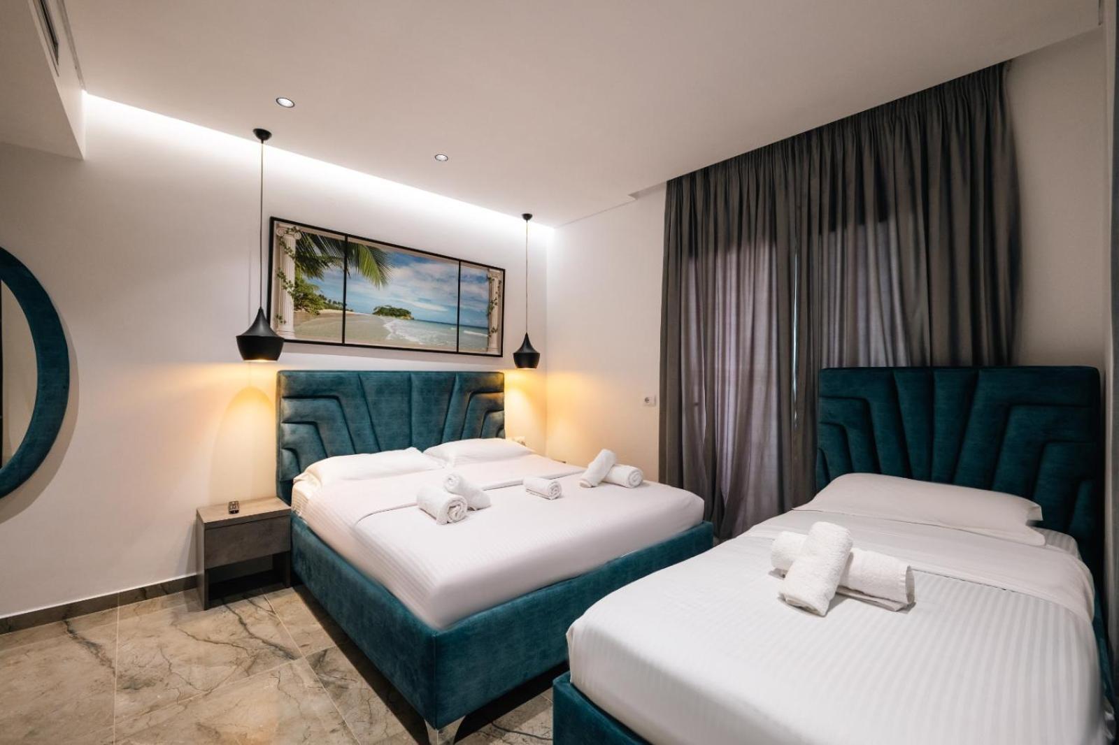 Hotel Eagle Ksamil Bagian luar foto