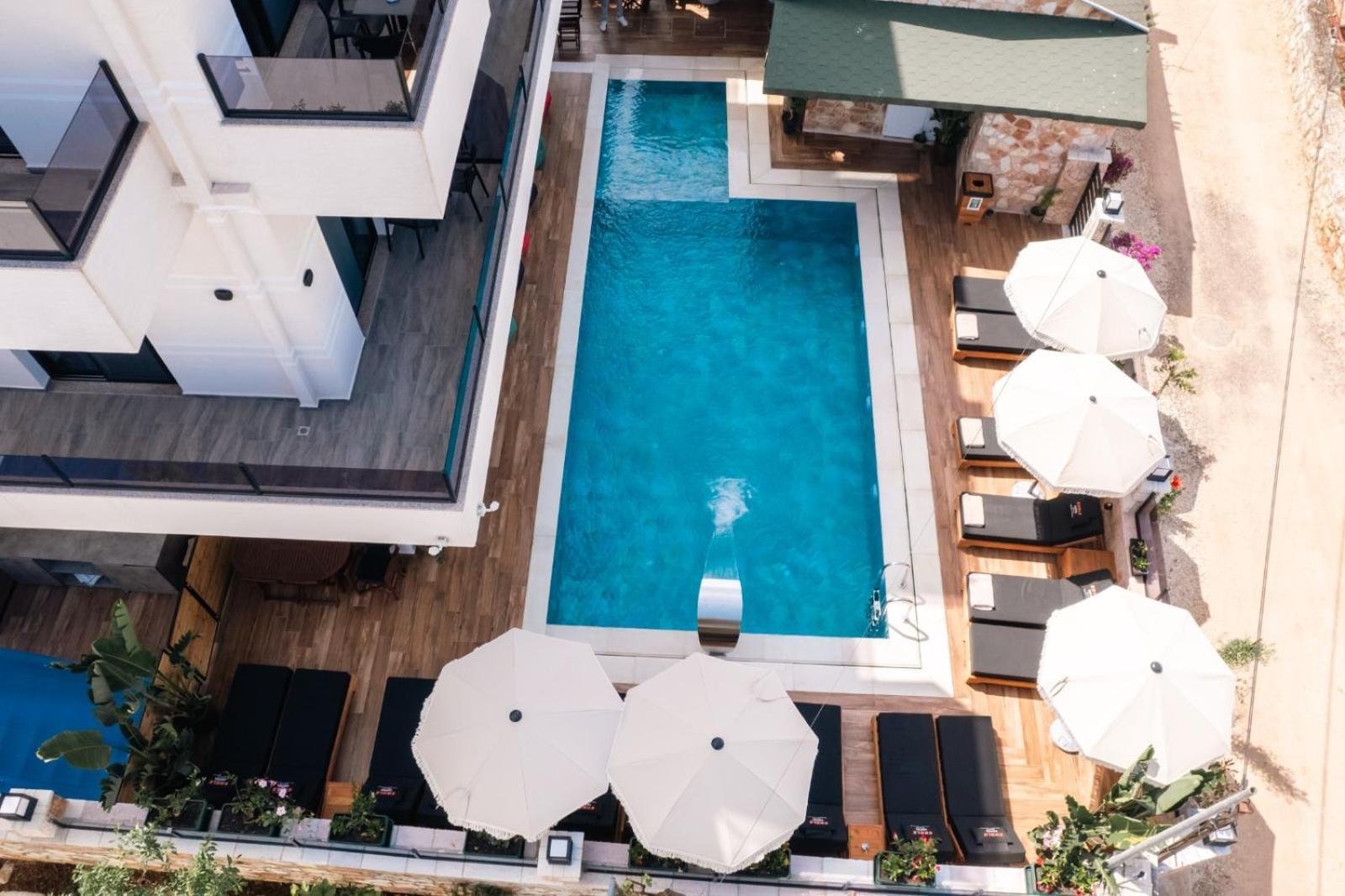 Hotel Eagle Ksamil Bagian luar foto