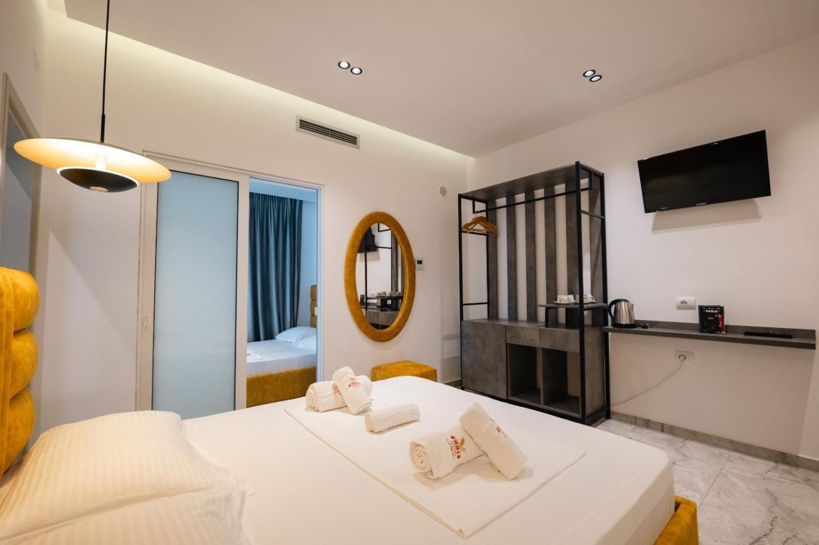 Hotel Eagle Ksamil Bagian luar foto